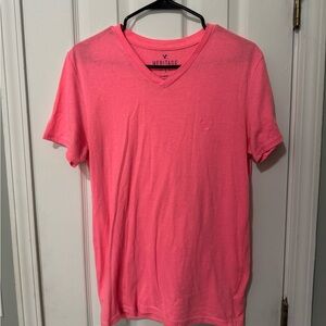 American Eagle Outfitters Heritage Pink Tee